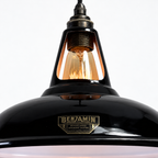 Brassvane midnight black pendant light additional view 8