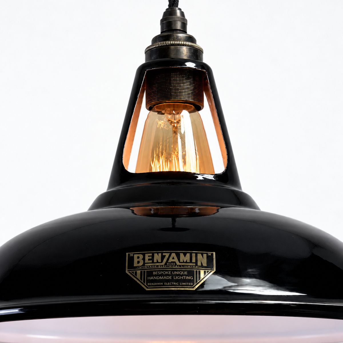 Brassvane midnight black pendant light additional view 8