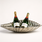Brassvane clam shell champagne ice bucket additional view 8