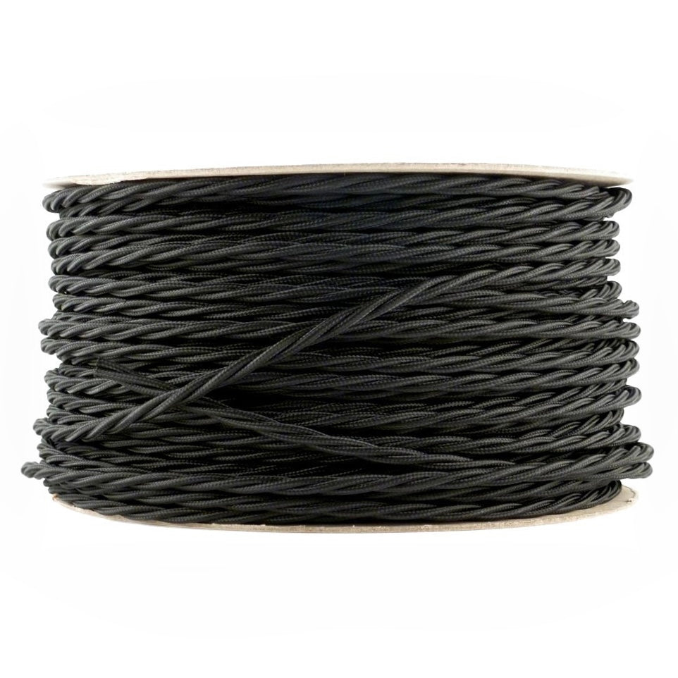 Brassvane fabric twisted lighting cable additional view 4