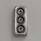 Brassvane 3 gang conduit toggle switch additional view 7
