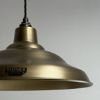 Brassvane antique brass pendant light additional view 4