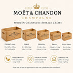 Brassvane wooden champagne storage crates additional view 7