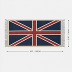 Brassvane union jack jute runner rug additional view 9