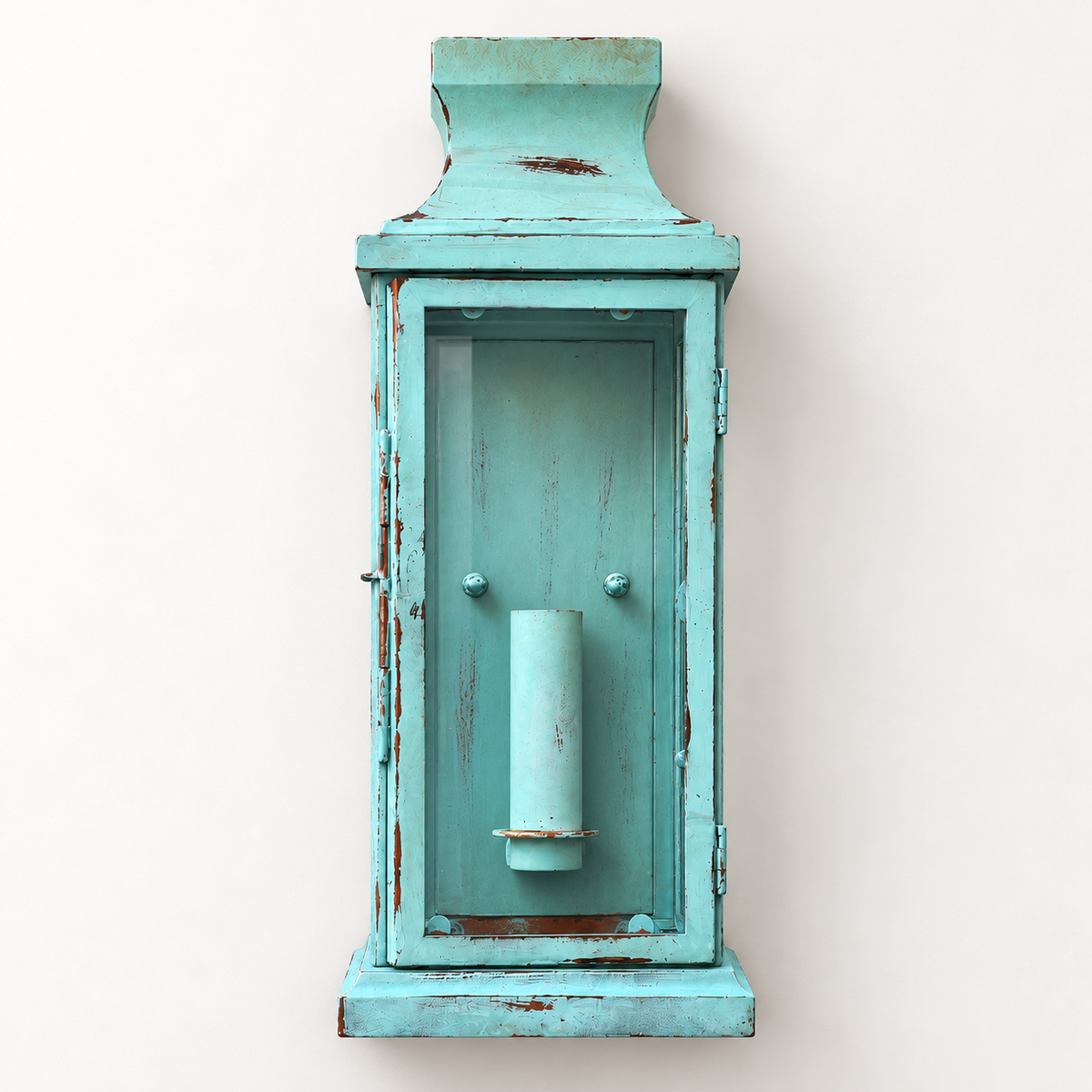 Brassvane verdigris wall lantern additional view 3