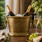 Brassvane champagne ice bucket additional view 3
