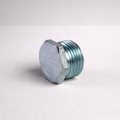 Brassvane galvanized conduit plug overall view