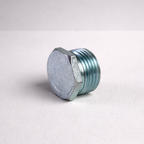 Brassvane galvanized conduit plug overall view