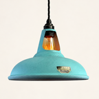 Brassvane copper verdigris pendant light additional view 6