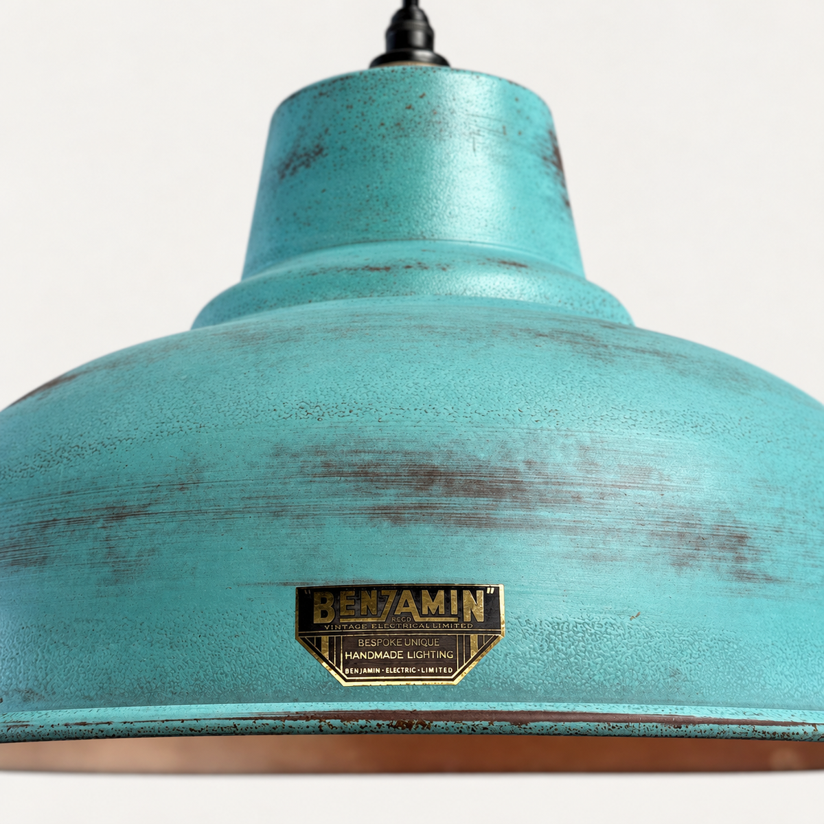Brassvane copper verdigris pendant light additional view 11