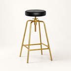 Brassvane adjustable bar stool additional view 3