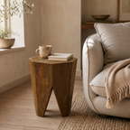 Brassvane mango wood side table additional view 8