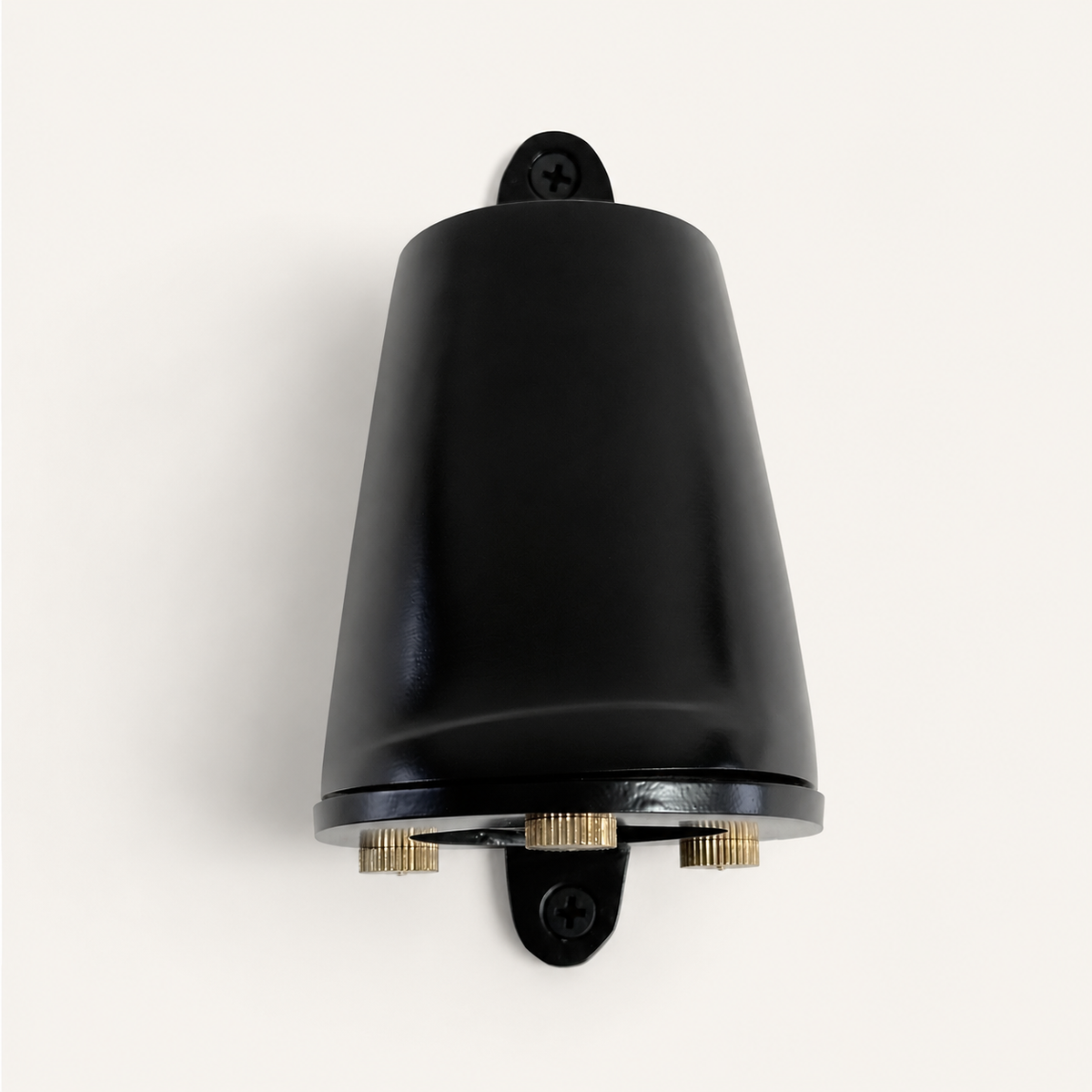 Brassvane matt black wall light additional view 3