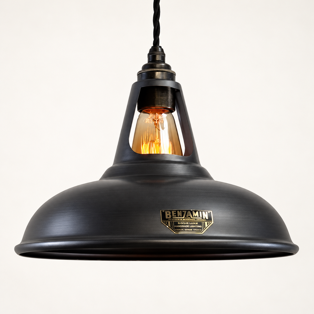 Brassvane pewter gray pendant light additional view 11