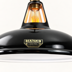 Brassvane midnight black pendant light additional view 6