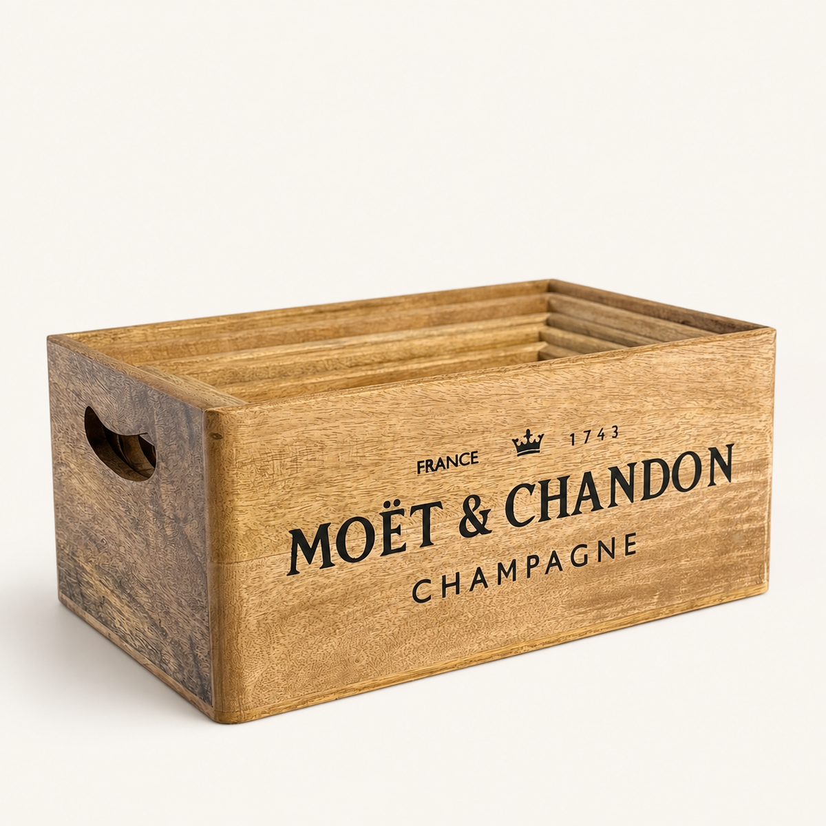 Brassvane wooden champagne storage crates additional view 3