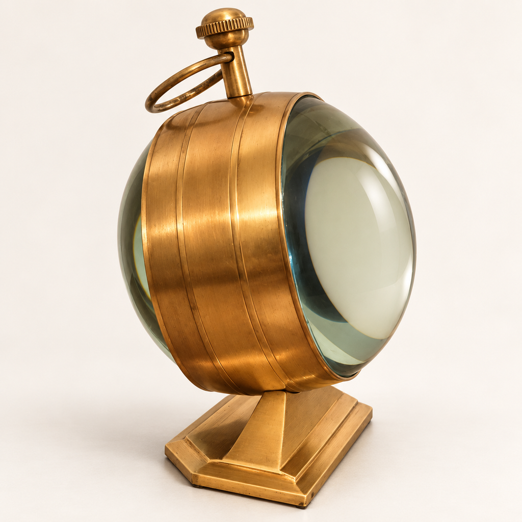 Brassvane ships table clock additional view 3