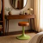 Brassvane schoolhouse leather seat stool additional view 6