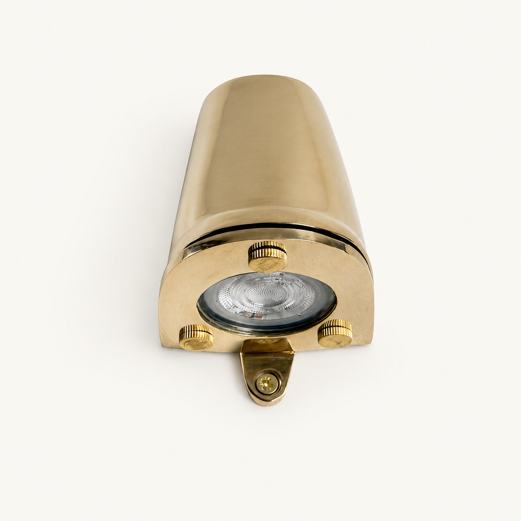 Brassvane solid brass outdoor wall light additional view 6