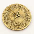 Brassvane sun dial watch clock additional view 3