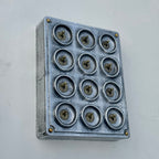 Brassvane 12 gang toggle switch panel additional view 6