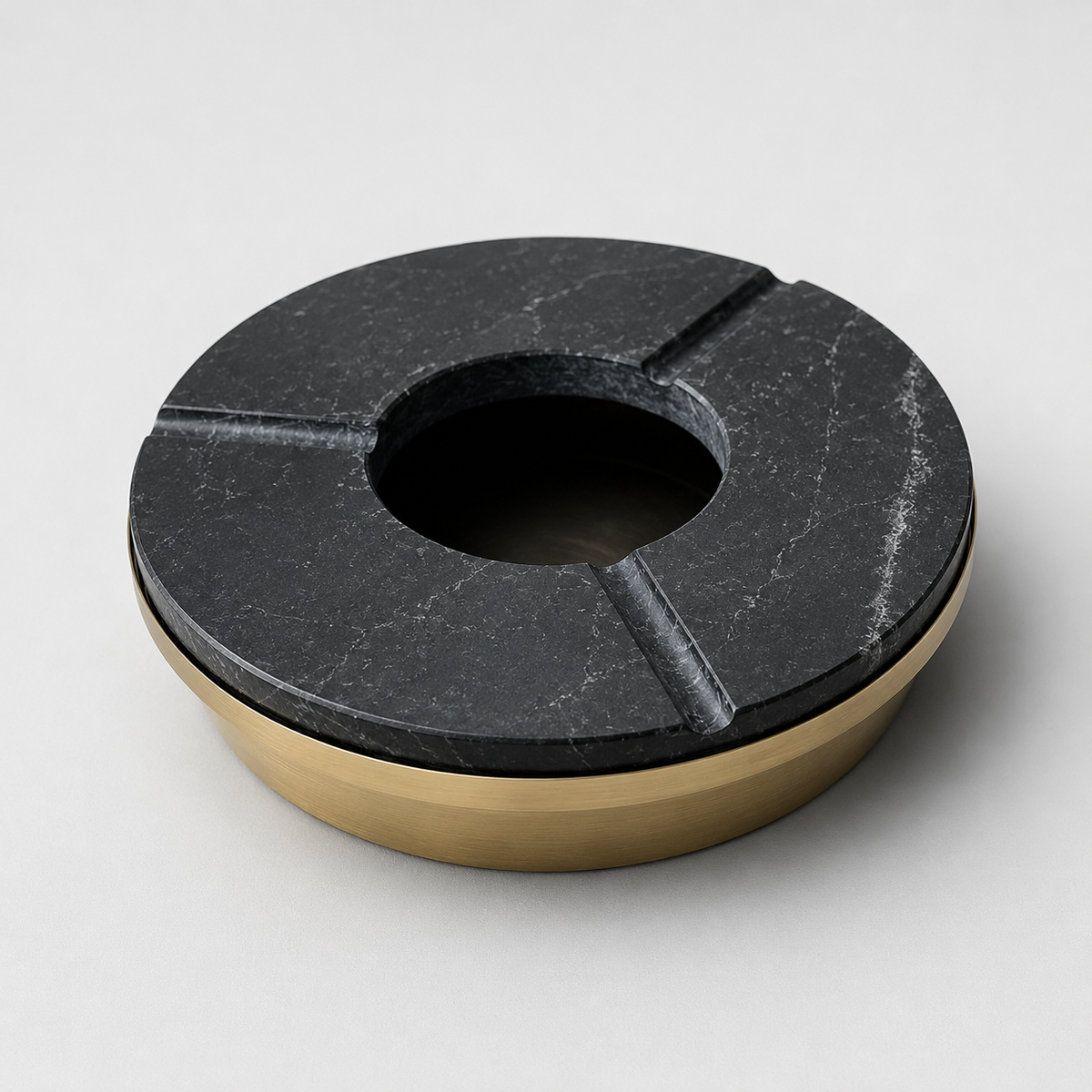 Brassvane marble cigar ashtray additional view 13