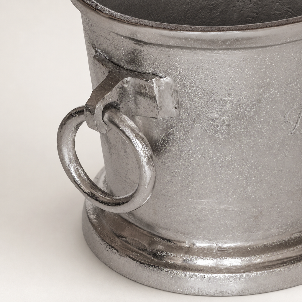 Brassvane cast champagne ice bucket additional view 5