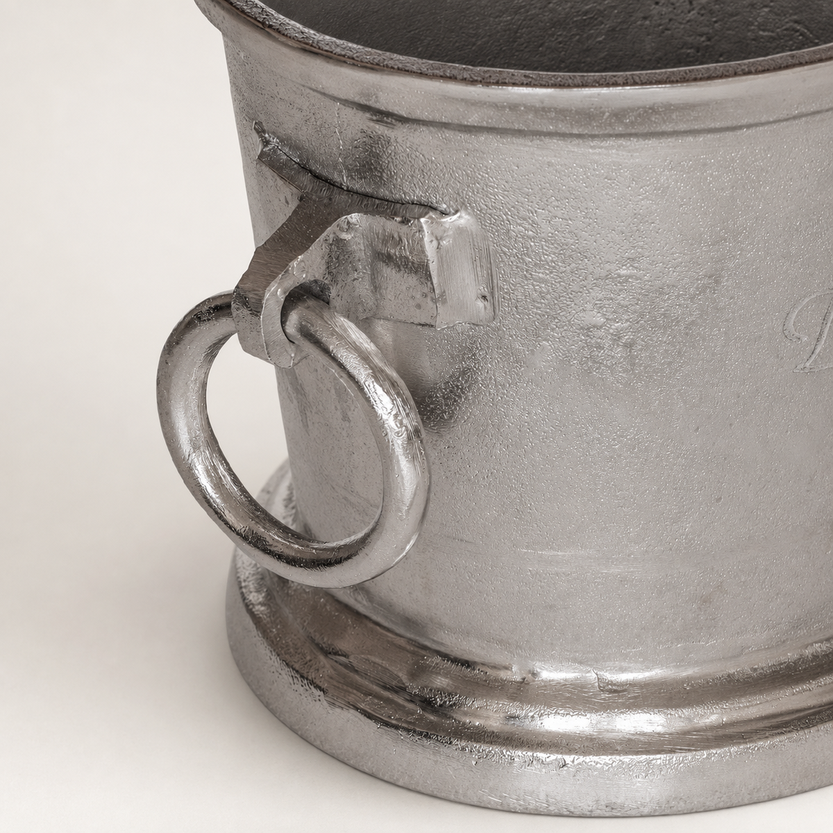 Brassvane cast champagne ice bucket additional view 5