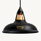 Brassvane matt black pendant light additional view 6
