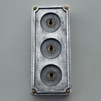 Brassvane 3 gang conduit toggle switch additional view 5