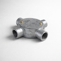 Brassvane galvanized conduit cross box overall view