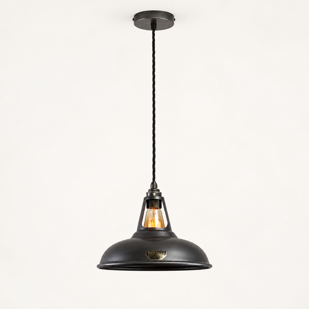 Brassvane pewter gray pendant light additional view 3
