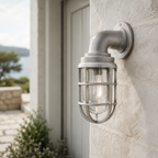 Brassvane raw cast swan neck wall light additional view 2
