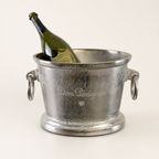 Brassvane cast champagne ice bucket additional view 2