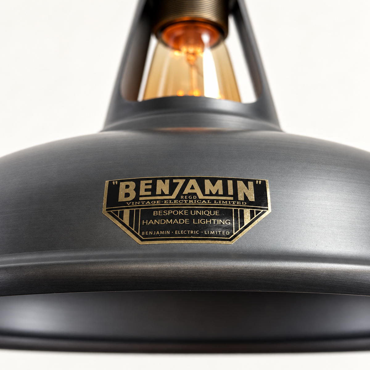 Brassvane pewter gray pendant light additional view 8