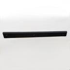 Brassvane textured black ceiling rose overall view