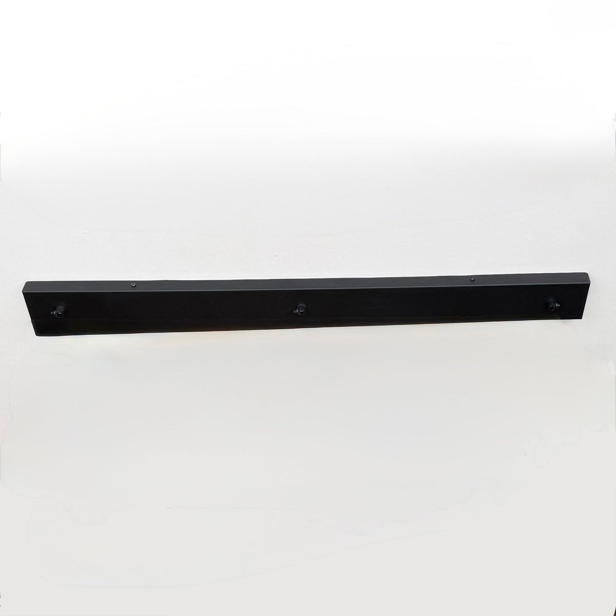 Brassvane textured black ceiling rose overall view