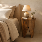 Brassvane mango wood side table additional view 7