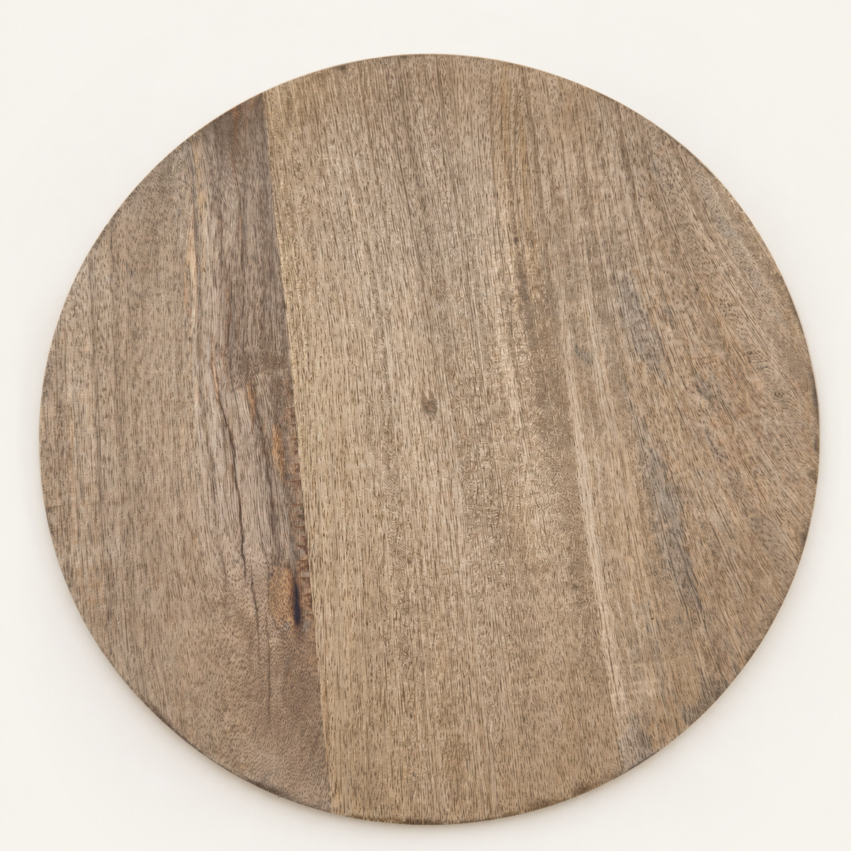 Brassvane round wooden serving tray additional view 8