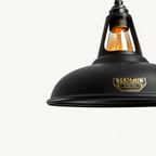 Brassvane matt black pendant light additional view 9
