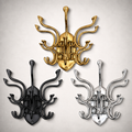 Brassvane swivel coat rack overall view