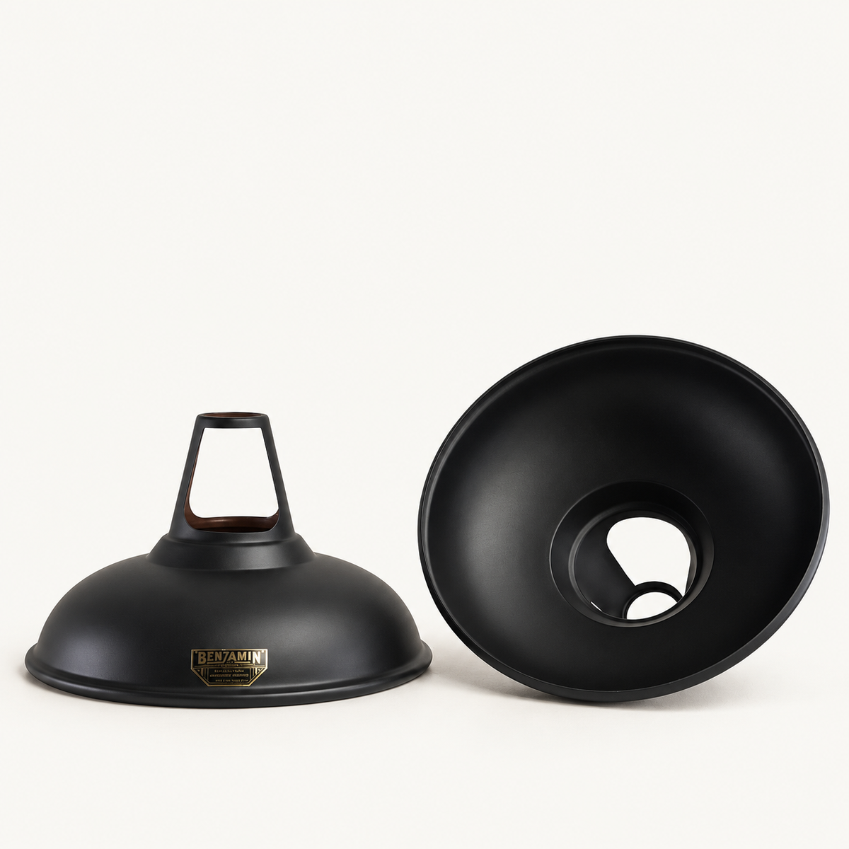 Brassvane matt black pendant light additional view 3