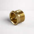 Brassvane brass conduit male bush overall view