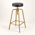 Brassvane adjustable bar stool overall view