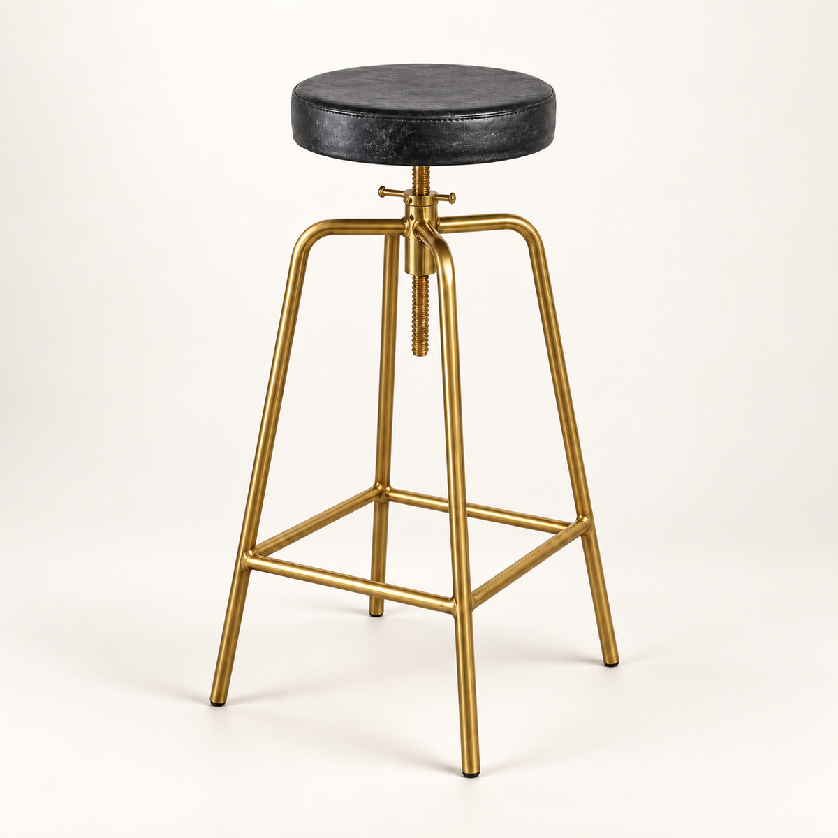 Brassvane adjustable bar stool overall view
