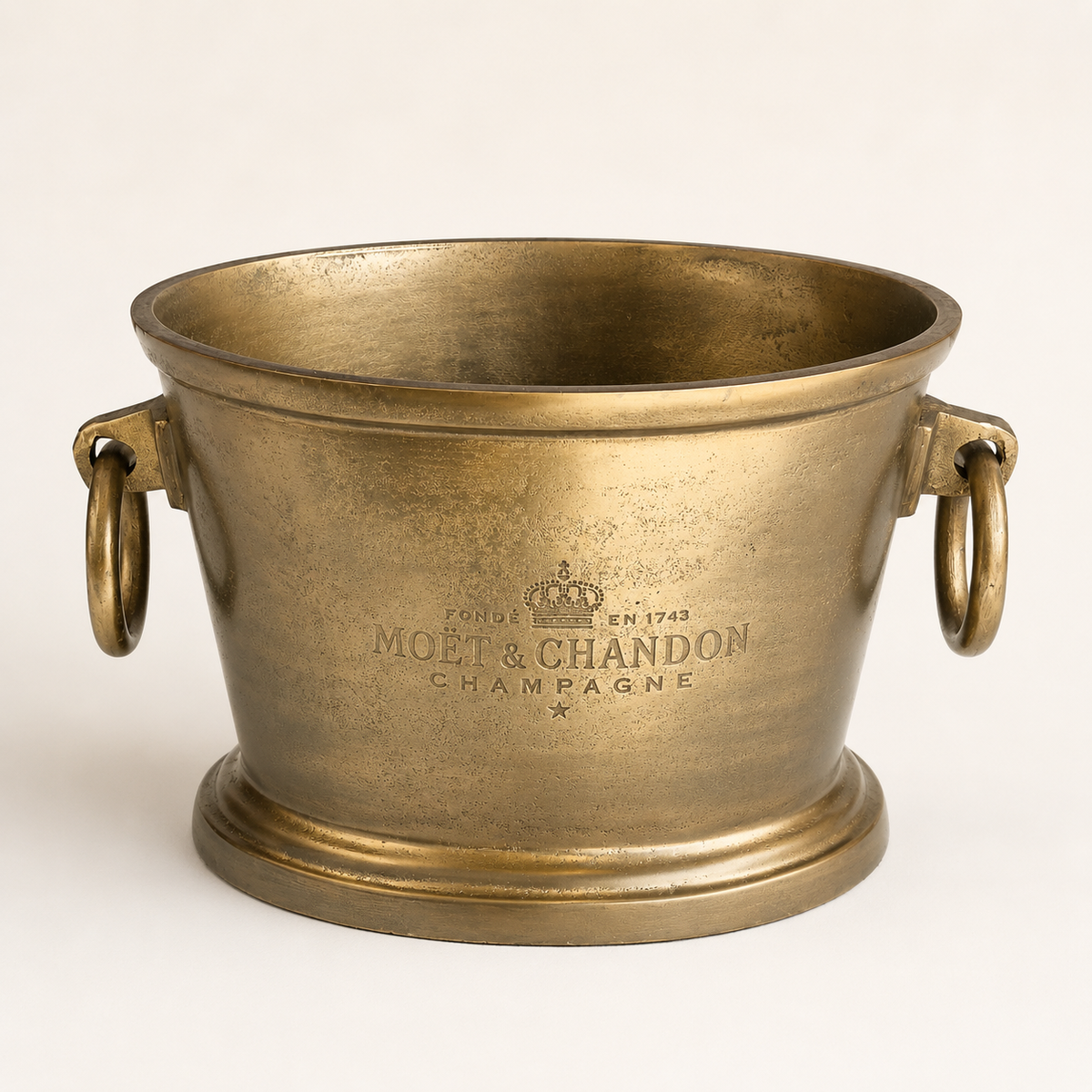 Brassvane champagne ice bucket additional view 9
