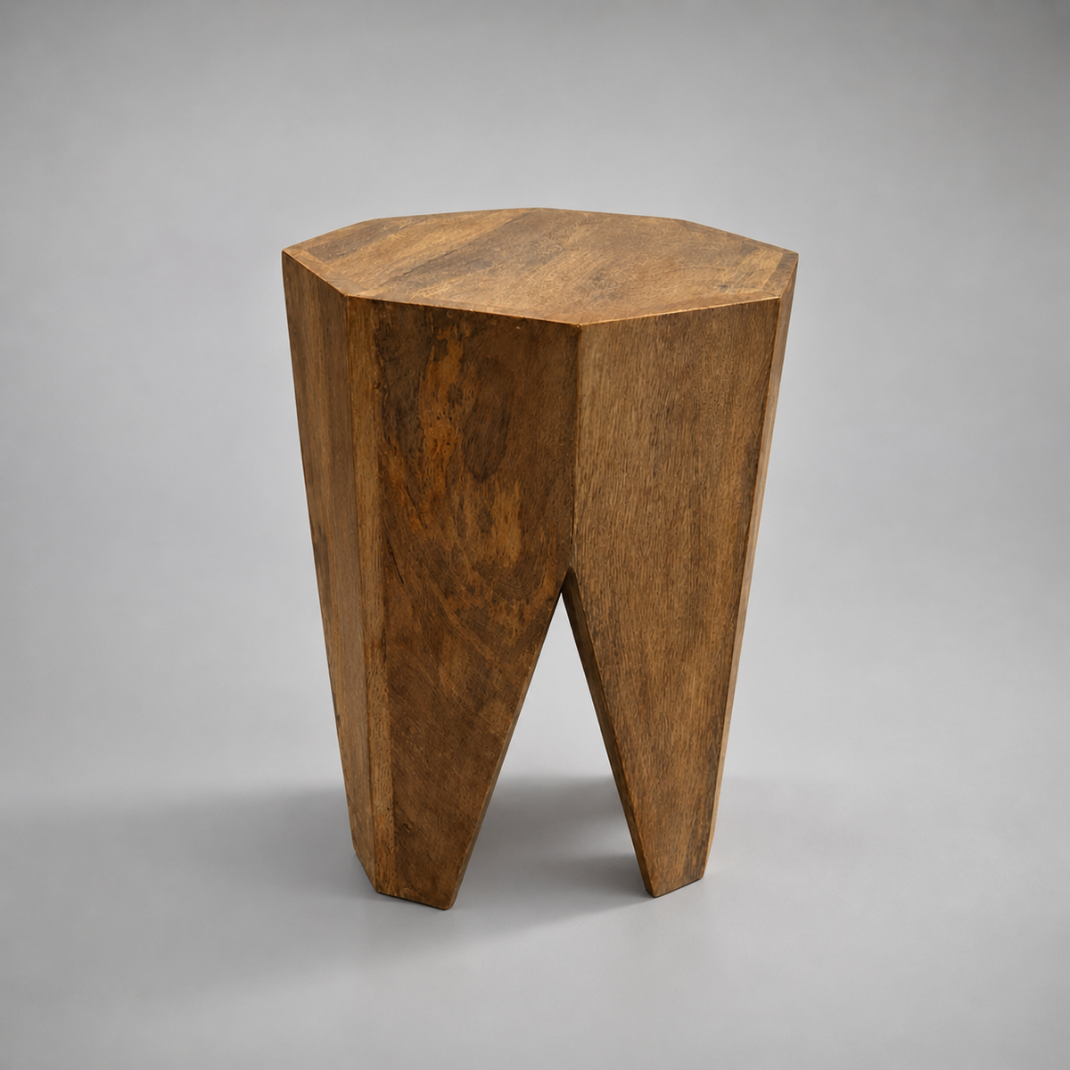 Brassvane mango wood side table additional view 3