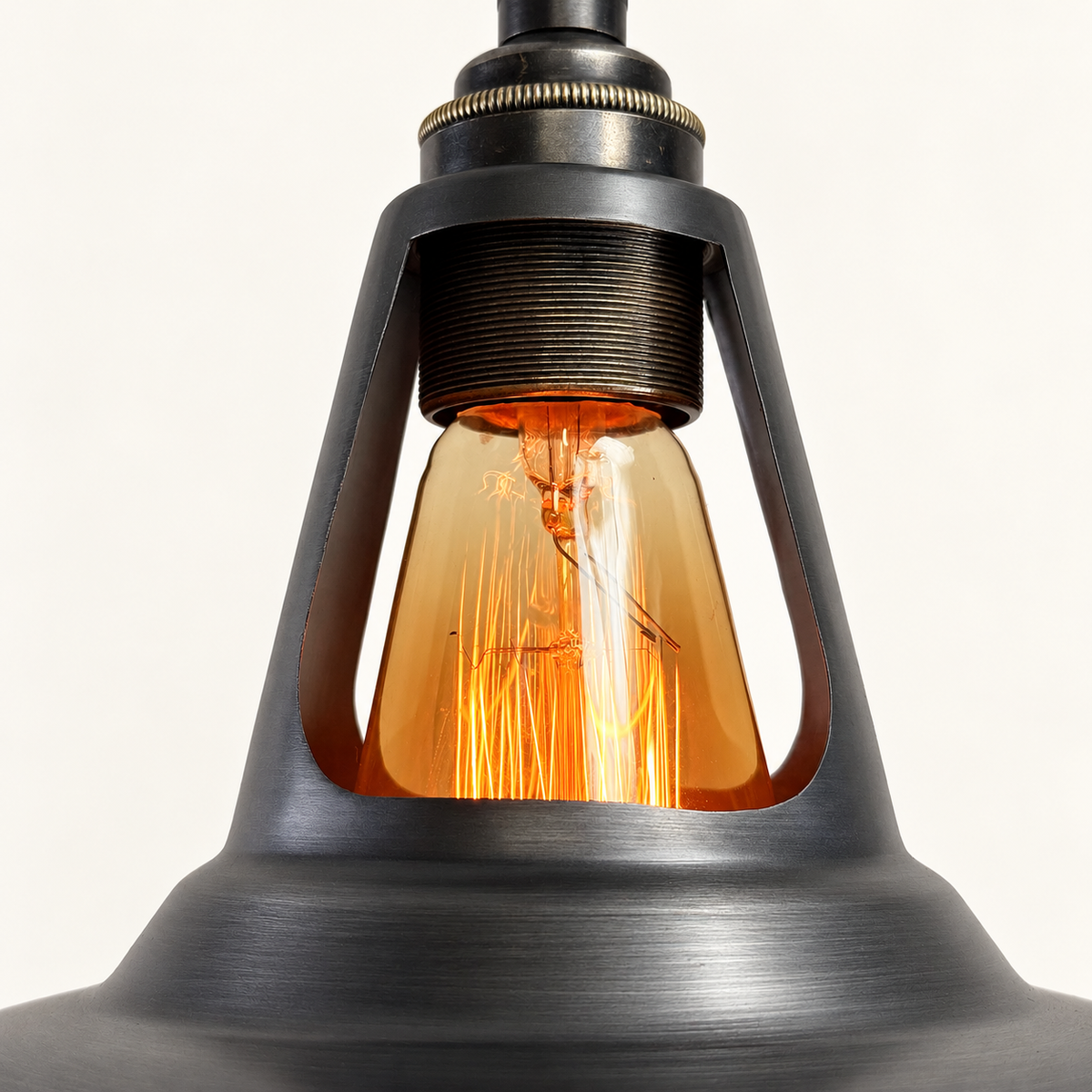 Brassvane pewter gray pendant light additional view 6