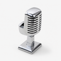 Brassvane microphone phone holder overall view