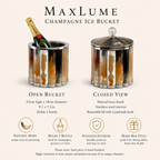 Brassvane champagne ice bucket additional view 3